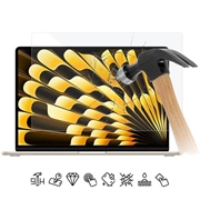 Geam Protecție Ecran Sticlă Temperată MacBook Air 15" (2023) - 9H, 0.3mm - Clar