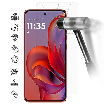 Protector de ecran din sticlă călită Motorola Edge 60 Neo - 9H - Case Friendly - Transparent