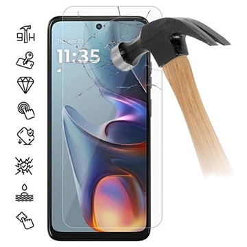 Geam Protecție Ecran Motorola Moto E15 - Case Friendly - Transparent