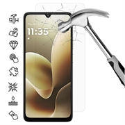 Protector de ecran din sticlă călită Motorola Moto G06 Power - 9H - Case Friendly - Transparent