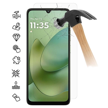 Protector de ecran din sticlă călită Motorola Moto G06 - 9H - Case Friendly - Transparent