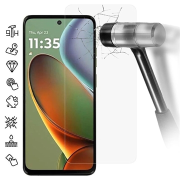 Geam Protecție Ecran Motorola Moto G15 - Case Friendly - Transparent