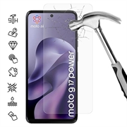 Protector de ecran din sticlă călită Motorola Moto G17 Power - 9H - Case Friendly - Transparent