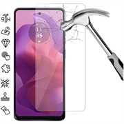 Geam Protectie Ecran Sticla Temperata Motorola Moto G24 - 9H, 0.3mm - Case Friendly  - Transparent