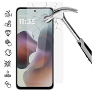 Protector de ecran din sticlă călită Motorola Moto G56 - 9H - Case Friendly - Transparent