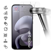 Protector de ecran din sticlă călită Motorola Moto G67 - 9H - Case Friendly - Transparent