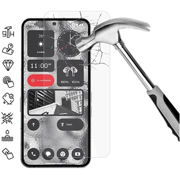 Geam Protectie Ecran Sticla Temperata Nothing Phone (2a)/(2a) Plus - Case Friendly - Transparent