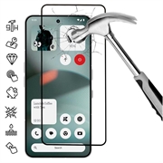 Protector de ecran din sticlă călită Nothing Phone (3) - 9H - Case Friendly - Margine neagră