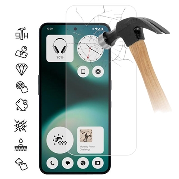 Protector de ecran din sticlă călită Nothing Phone (3a) Lite - 9H - Case Friendly - Transparent