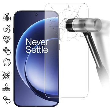 Protector de ecran din sticlă călită OnePlus 15 - 9H - Case Friendly - Transparent