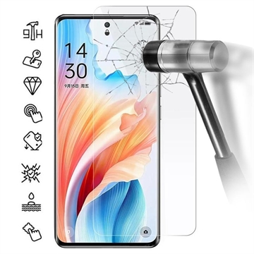 Protector de ecran din sticla securizata Oppo A79/A2 - Case Friendly - Transparent