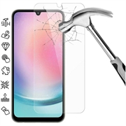 Protector de ecran din sticla securizata Samsung Galaxy A25 - Case Friendly - Transparent