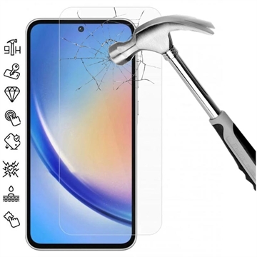 Protector de ecran din sticla securizata Samsung Galaxy A35 - Case Friendly - Transparent