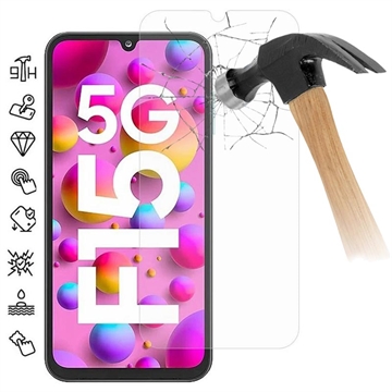Protector de ecran din sticla securizata Samsung Galaxy F15 - Case Friendly - Transparent