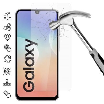 Protector de ecran din sticlă călită Samsung Galaxy M17 - 9H - Case Friendly - Transparent