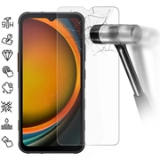 Protector de ecran din sticlă călită Samsung Galaxy XCover7 Pro - 9H - Case Friendly - Transparent