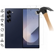 Protector de ecran din sticlă călită Samsung Galaxy Z Fold7 - 9H - Case Friendly - Transparent