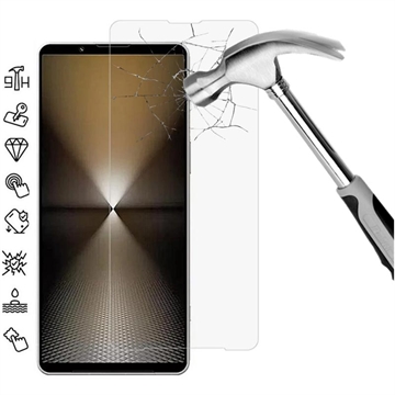 Geam Protectie Ecran Sticla Temperata Sony Xperia 1 VI - 9H, 0.3mm - Case Friendly  - Transparent