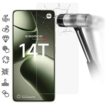 Geam Protecție Ecran Xiaomi 14T/14T Pro - Case Friendly - Transparent