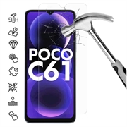 Geam Protectie Ecran Sticla Temperata Xiaomi Poco C61 - 9H, 0.3mm - Case Friendly  - Transparent
