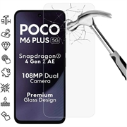 Geam Protecție Ecran Xiaomi Poco M6 Plus - Case Friendly - Transparent