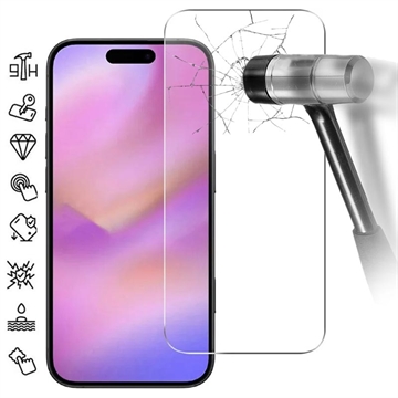 Protector de ecran din sticlă călită iPhone 17 Pro Max - 9H - Case Friendly - Transparent