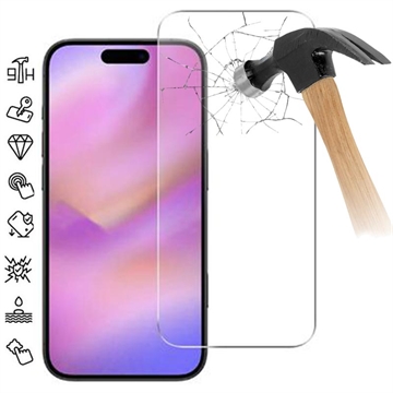 Protector de ecran din sticlă călită iPhone 17 Pro Max - 9H - Case Friendly - 2 Buc.