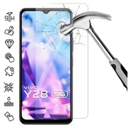 Geam Protectie Ecran Sticla Temperata vivo Y28 - 9H, 0.3mm - Case Friendly  - Transparent