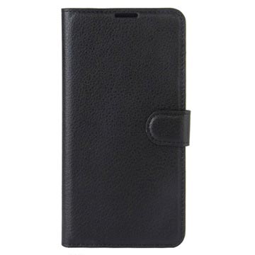 Husă portofel texturată Nokia 3 - neagră
