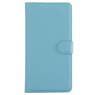 Husă portofel texturată Sony Xperia XA1 - Albastră