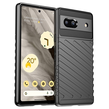 Husă TPU Google Pixel 7a - Thunder - Negru