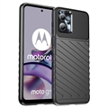 Husă TPU Motorola Moto G13/G23 - Seria Thunder - Negru