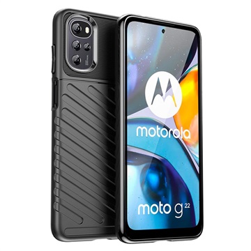 Husă TPU Motorola Moto G22 - Thunder - Negru
