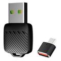 Adaptor Tiny USB fără fir pentru CarPlay și Android Auto