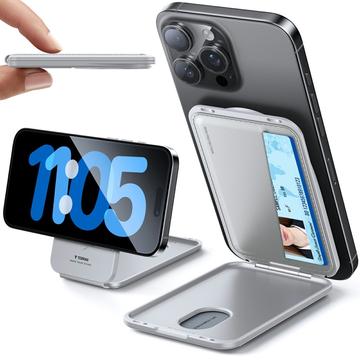 Suport de carduri Torras 360 MagSafe cu suport - gri