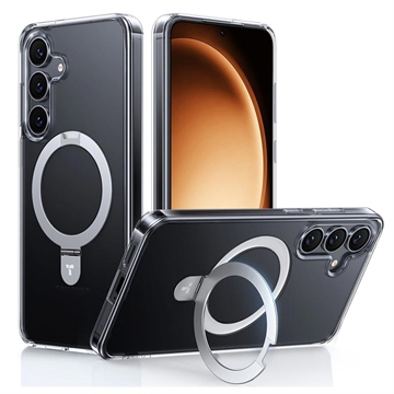Husă MagSafe Samsung Galaxy S25 Torras Guardian Ostand - Transparent