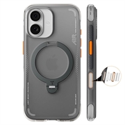 Husă MagSafe iPhone 17 Torras Ostand Q3 Air - Negru