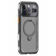 Husă MagSafe iPhone 18 Pro Max Torras Ostand Q3 Air - albastru miezul nopții