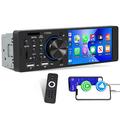 Stereo auto Bluetooth cu ecran tactil cu CarPlay/Android Auto - SD, AUX, USB
