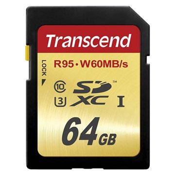 Card de memorie Transcend Ultimate SDXC TS64GSDU3 - 64 GB