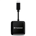 Cititor Card Tip-C Transcend RDC3 - USB 3.2 Gen 1 - Negru