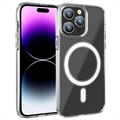 Husă Hibrid iPhone 15 Pro Max - Compatibila MagSafe - Transparent