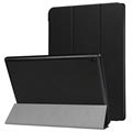 Carcasă Folio cu trei pliuri Lenovo Tab 4 10 - neagră