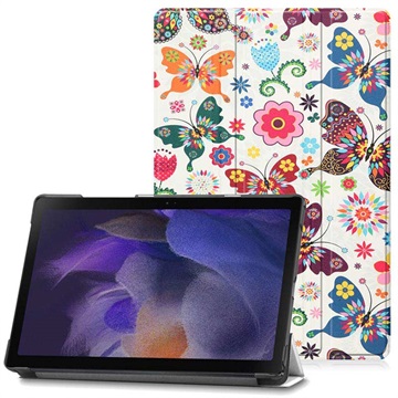 Husă Folio Tri-Fold Samsung Galaxy Tab A8 10.5 (2021) - Fluturi