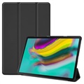 Husă Folio Samsung Galaxy Tab S5e din Seria Tri-Fold - Neagră