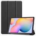 Husă Folio Samsung Galaxy Tab S6 Lite 2020/2022/2024 - Tri-Fold - Negru