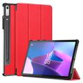 Husă Folio Smart Tri-Fold Lenovo Tab P11 Pro Gen 2 - Roșu