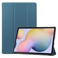 Husă Folio Samsung Galaxy Tab S7+/S8+ - Tri-Fold - Albastru