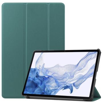 Husă Folio Smart Tri-Fold Samsung Galaxy Tab S8 - Verde negricios