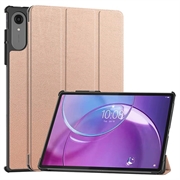 Husă Smart Folio Lenovo Idea Tab Pro Gen 2 Tri-Fold - Auriu Roze
